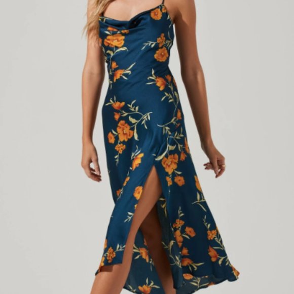 Astr Dresses & Skirts - GAIA FLORAL MIDI DRESS
